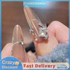 【Heabety】 50CM Mini Nail Steel Ball Chain Metal Manicure Accessories 3D Nail Art Decorations Nail Art Chains