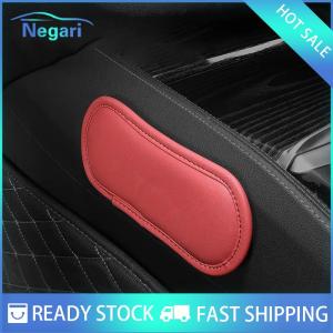 NG Motor✨ COD ✨ Car Leather Car Leg Cushion Elastic Memory Foam Knee Pad Car Pillow Cushion Armrest Pad Universal Thigh Support Accessories