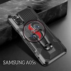 Case Untuk Samsung Galaxy A05s New Casing Hp Kickstand Armor Belt Clip Terbaru