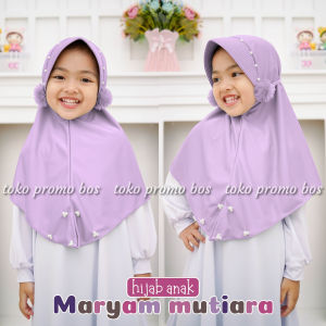 PROMO TERBARU Jilbab Instan Anak Instan Terbaru Maryam 3-6 Tahun / Jilbab Anak Sekolah / Jilbab Anak TK Perempuan / Jilbab Anak Jersey / Jilbab Anak Murah