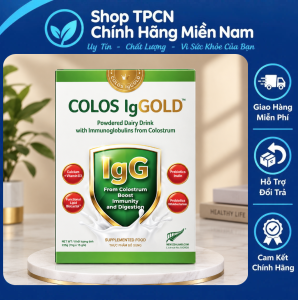 Sữa Non Colos IgGold - Sữa Bột Kháng Thể Dạng Hộp Giấy Tiện Lợi