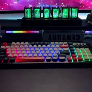 EWEADN G98 Gaming Office Keyboard film with rainbow Backlit USB Wired Computer External Quiet Digital areaDigh appearance2026