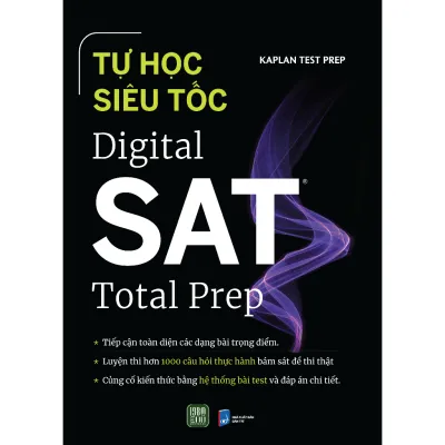 Sách - Tự Học Siêu Tốc - Digital SAT Total Prep