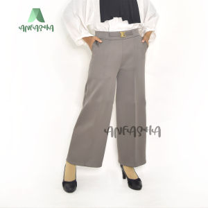 KULOT FIAN SCUBA / Celana kulot panjang wanita basic Best Seller BY TOKO ANFASHA