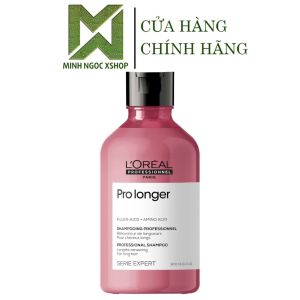 Bộ sản phẩm Dầu gội xả Dầu hấp kem dưỡng giảm đứt gãy trẻ ngọn LOréal - Loreal Pro Longer Chính hãng