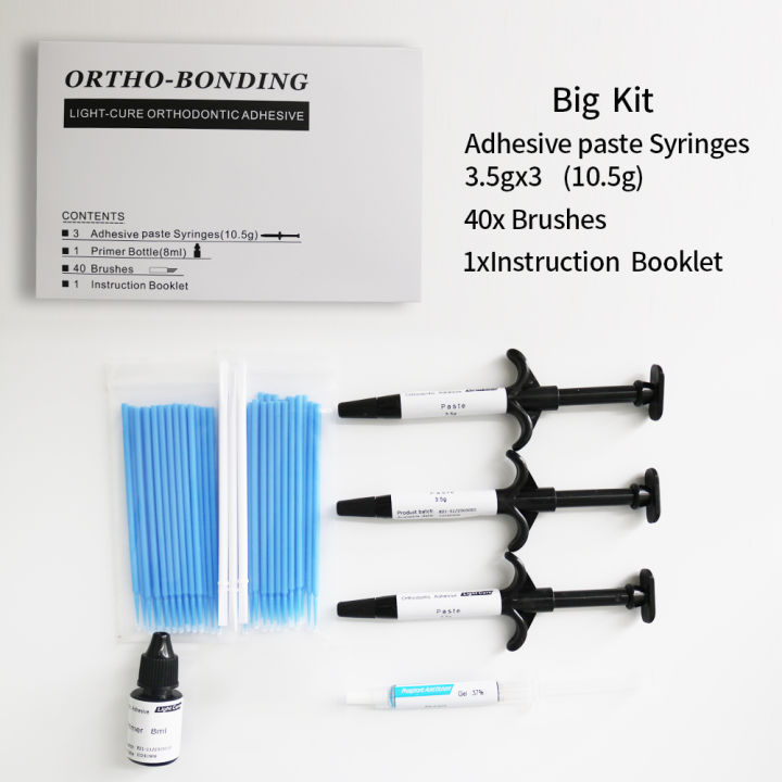 【Ready Stock】Excellent Adhesive Dental Bonding System Light Cure Kit for Orthodontic Dental