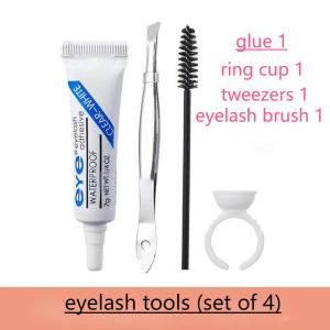 10ml False Eyelashes Glue Painless Lasting Grafting Eyelash Glue Fast Dry Extension Lash Glue Tool