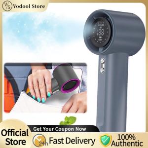 【24Hours Shipped】 High Speed Fan LED Display Handheld Turbo Fan USB Rechargeable Electric Cooling Fan Mini Personal Fan for Outdoor Travel