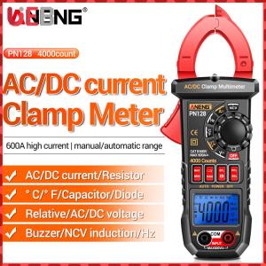 Clamp Digital Multimeter 4000 Counts ANENG PN128 NCV Multimeter High Precision Voltage Resistance Meter Electrical Tools