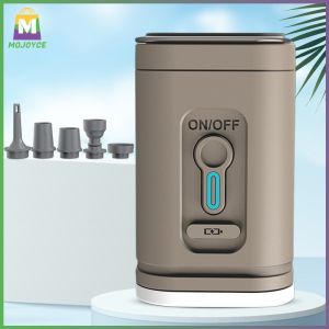 Efficient and Portable Electric Air Pump 1200mAh 100LM Brightness 4000Pa for Quick Inflation of Air Boats and Swimming Rings
