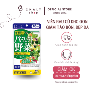 Viên rau củ DHC 60 ngày nội địa Nhật