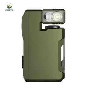 LovSpor❤Flat Pocket Flashlight Magnetic Mini Flashlight 180  Rotating Head Pocket Mini Light for Outdoor Home Emergencies