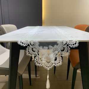 American Table Runner Household TV Cabinet Decoration Lace Table Runner