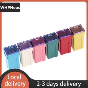 [COD] WHPHous Ship within 24 hours Mini Square Fuse 32V 20A 25A 30A 40A 50A60A Automotive Car Fuse with Plastic Box