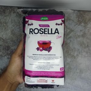 Teh Bunga Rosella Ungu 100gr / Rosella Curah / Rebus / Teh Tubruk  Bunga Rosella Ungu