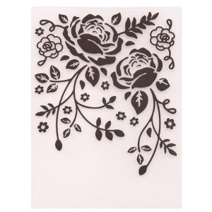 Plastic Embossing Folder Template DIY Scrapbook Photo Album Making Decorati