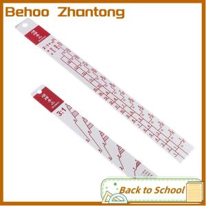 Behoo Mixing Tool Standard Car Paint Ruler Suitable for Cars Paint Ruler Paint Tool