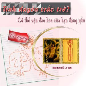 Linh Phù Hồ Ly Đen - Tình Duyên Bình An May Mắn - Đã khai quang
