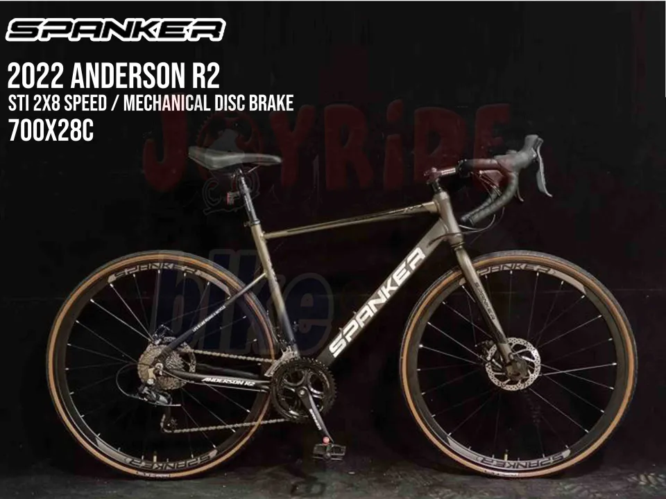 SPANKER ANDERSON R2 2022 (700x28c)(MECHANICAL DISC BRAKE) | Lazada PH