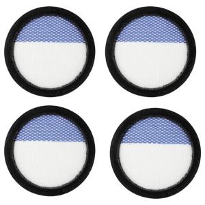 4 Pack Plastic Replacement Filter Efficient Dust Cleaning Filter Vacuum Filters Vacuum Spare Part Suitable for NEC180