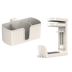 Vertical Desk Organizers Headphone Stand Pen Holder ABS Removable Design For Most Headphones