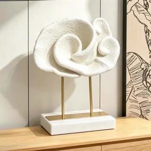 xpkQ Cloud-shaped Figurines Abstract Textured Decorative Figurines Living Room Minimalist Artistic Crafts Modern Luxury Home Decor 6K4N7