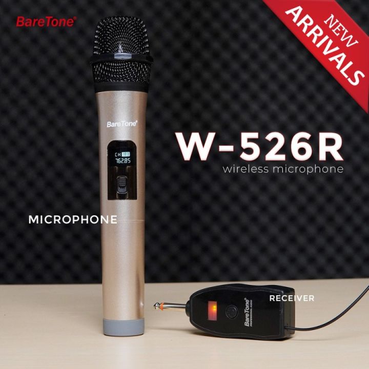 MIC WIRELESS BARETONE W526R W 526R MICROPHONE