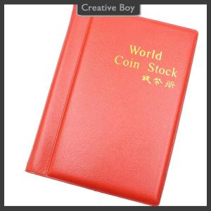 [Creative] 120 túi Album cho tiền xu Bộ sưu tập Cuốn sách trang trí nhà Album ảnh đồng xu Album chủ sở hữu bộ sưu tập Cuốn sách sổ lưu niệm