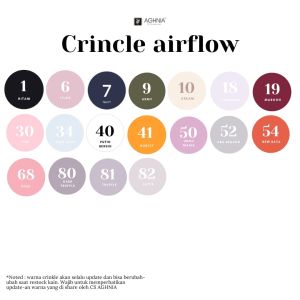 Jilbab Polos Crinkle - Venessla CA by AGHNIA