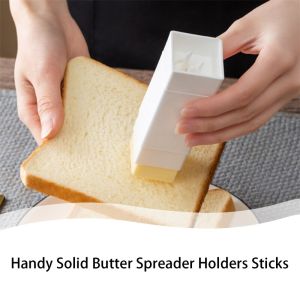 Solid Butter Spreader Holders Sticks Plastic Storage Box Kitchen Baking Tools Container Cheese Keeper Case