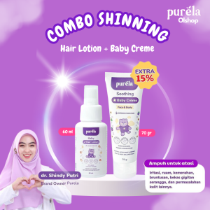 Purela Shinning Perawatan Kulit Anak dan Rambut Si Buah Hati