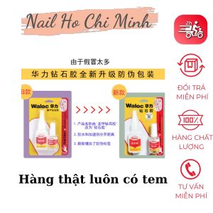 [HCM]Keo dán móng Waloc chính hãng hàng loại 1 - keo bê tông đa năng chuyên dụng cho dân làm móng