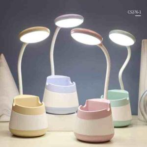 3 in 1 LED Eye Protection Energy-saving Table Lamp with Pen Holder Mobile Phone Holder not rechargeble.