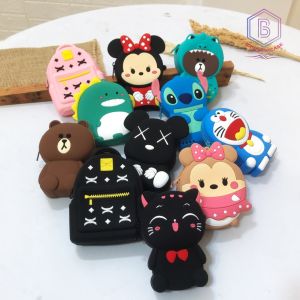 BC DOMPET SILIKON KARAKTER LUCU BAG KOIN JELLY SILIKON KARAKTER LUCU IMPORT POUCH ANTI AIR WATERPROOF