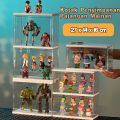 Rak Display Mainan Gantung Tampilan Organizer Transparan Action Figure Showcase Organizer Rak. 