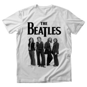 Baju Kaos Musik Band Distro Dewasa THE BEATLES hijau 24S Super tebal