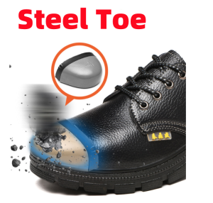 Brand GenGeGo（ 3 Days Delivered COD）Safety Shoes Steel Toe Steel Non-slip Shoes WorkAnti-smashing Anti-Piercing Waterproof Work Ankle Boots Industrial Boot Casual Shoes Fashion Shoes