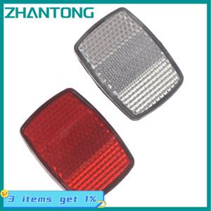 ZHANTONG Bicycle Plastic Reflector Tail Light Reflector Front And Rear Warning Tail Light