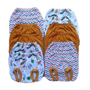 Celana Pop Kacamata Bayi Full Print 100% Cotton untuk usia 0-3 bulan 0-6 bulan Laki-laki Perempuan