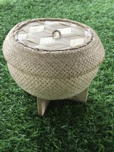 หวด หวดซิ่งนึ่งข้าวเหนียวในหม้อหุ่งข้าว ขนาด 5.5 นิ้ว แถมฟรีถุงผ้าตาข่ายสีขาว จำนวน 1 ชิ้น เหมาะกับหม้อหุ่งข้าว ขนาด 1 ลิตร