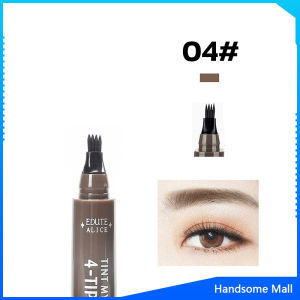 H.S. ดินสอเขียนคิ้ว ในรูปแบบทินท์ หัวแปรงเมจิก 4 แฉก คิ้วสวยดูเป็นธรรมชาติ ดินสอเขียนคิ้ว ที่เขียนคิ้ว กันน้ำ Eyebrow pencil