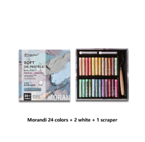 heavy color oil paint stick wholesale super soft crayon scraper set 48 colors Morandi 24 Macarons  4.9  221 Ratings 664.