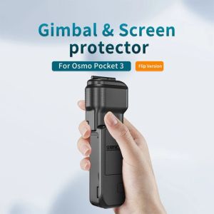 UTOPUS PC Camera Protective Cover Anti-Scratch 2 in 1 Lens Cap  Handheld Camera Accessories Gimbal Protector for DJI Osmo Pocket 3