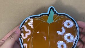 Miếng Lót Ly khuôn nhựa Coaster khuôn silicon bí ngô đế lót ly Epoxy đúc khuôn Halloween nghệ thuật Tự làm công cụ