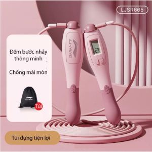 Dây Nhảy LINING Đếm Bước Tặng Túi Đựng Dây Nhảy Trẻ Em LI-NING Dây Nhảy Đếm Bước LI-NING