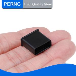 [PERNG] Tehe 10Pcs Plastic USB male anti-dust plug stopper cap cover protector lids