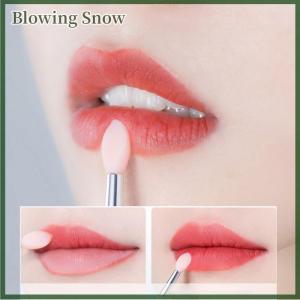 Blowing 1Pc Portable Silicone Lip Brush With Cover Soft Multifunctional Lip Balm Applicator Lipstick Lipgloss Eyeshadow Makeup Brushes
