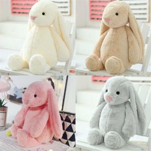 30-45cm Easter Gift Bonnie Rabbit Cute Long Ears Jellycat Bunny Doll Soft Toy Baby Plush Toys for Kids Sleeping Mate Stuffed Plush Animal Toys