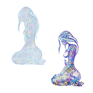 Quỳ người phụ nữ crafting khuôn silicon tranh tường khuôn silicon cho crafting 3D quỳ người phụ nữ nhà và văn phòng kiểu dáng