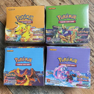 Anime 360Pcs Pokemon Cards Box Sun & Moon Evolution Booster Box Chilling Reign English Pikachu Game Card Children Toys